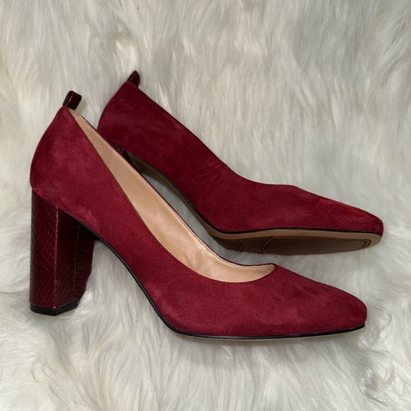 Franco Sarto Red Heels Elegant Design - Picture 5 of 6